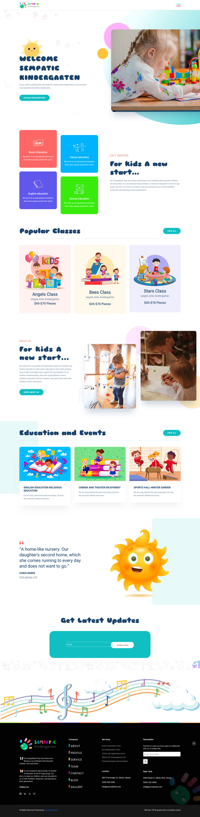 JL Sempatic 幼儿园和儿童学校 Joomla5 模板 - Features Image 3