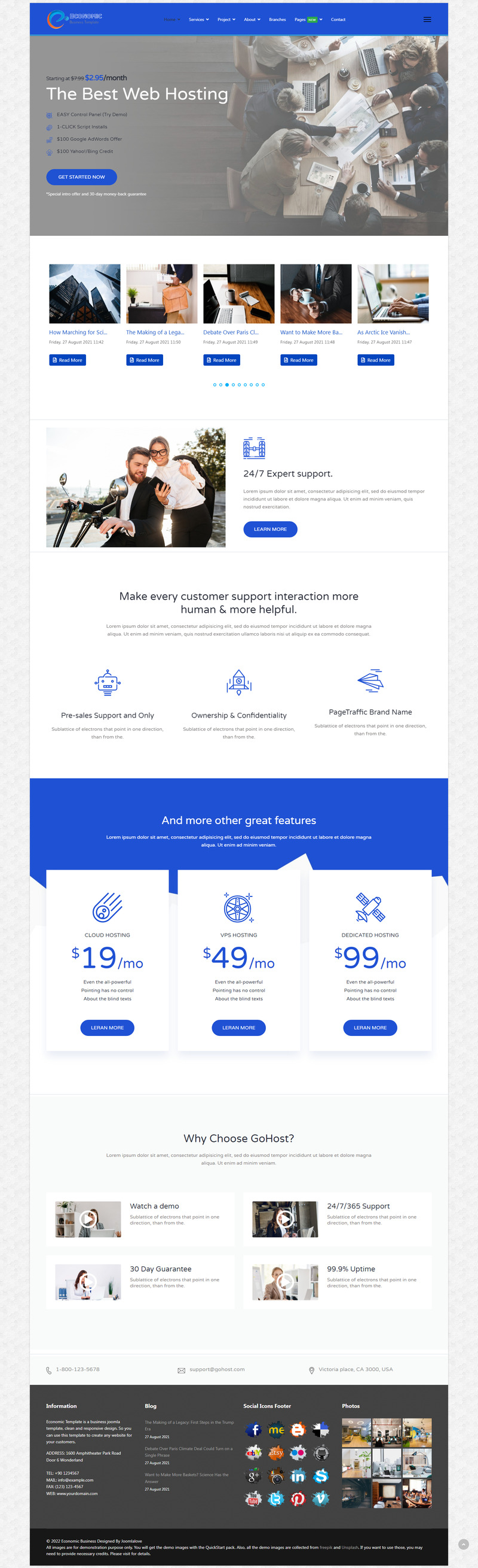 Economic Business Joomla 4 Template - Features Image 7