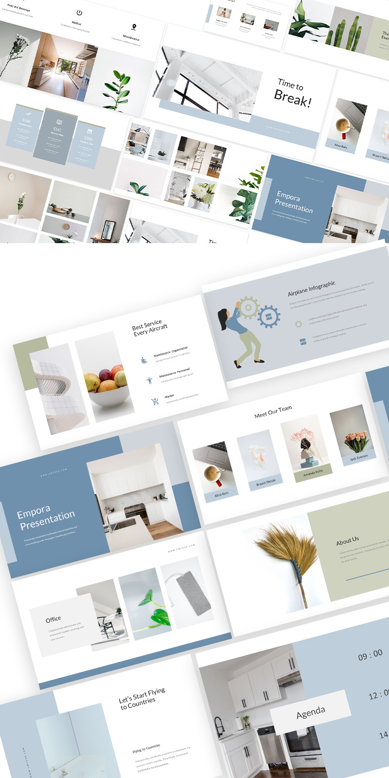 Empora Multimedia Google Slides Template TemplateMonster