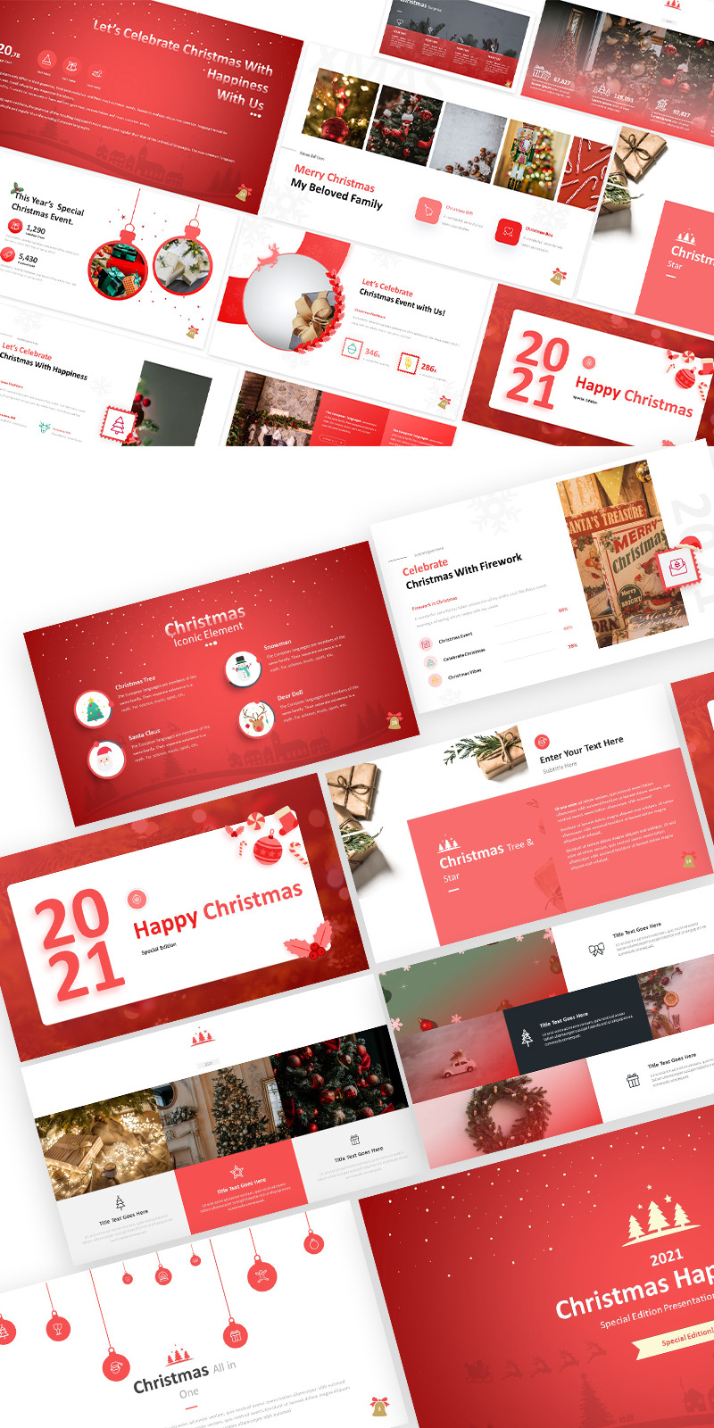 Christmas Keynote Template - Features Image 1