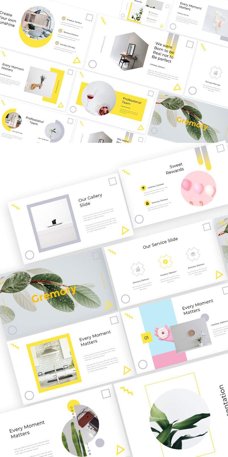 Gremory Creative Powerpoint Template - Features Image 1