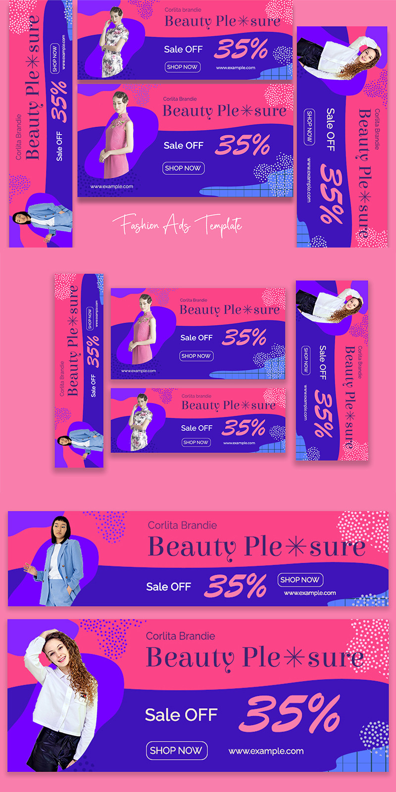Benner social Media Ads Promotion Template - Features Image 1