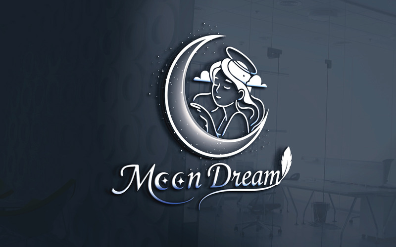 Moon Dream – Elegant Feminine Logo for Creative Brands - Features Image 1