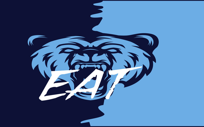 Bear Head vector logo sjabloon (mascotte) - Features Image 1