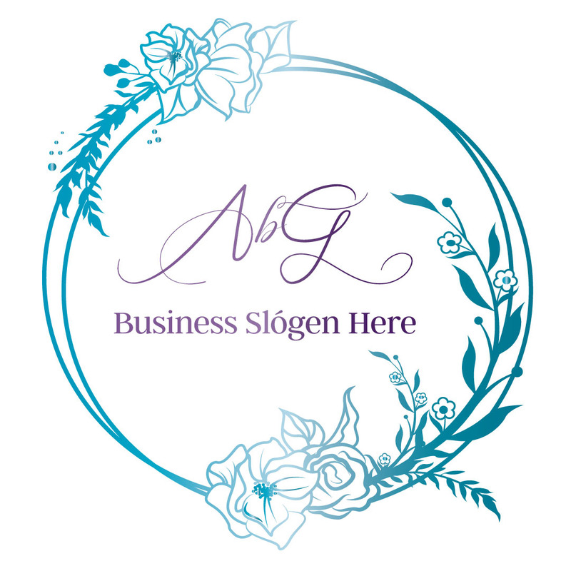 ABG (Letters Calligraphy,Floral.circle) Logo - Features Image 1