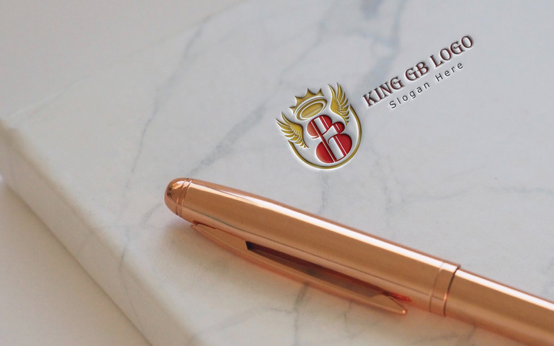 GB brief koning Logo sjabloon - Features Image 1