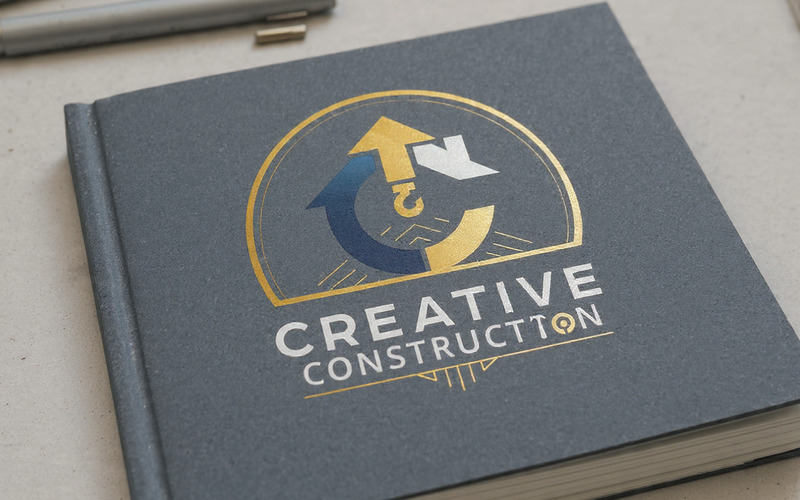 Kreativ konstruktion – Modern byggnad och arkitekturlogotypdesign - Features Image 1