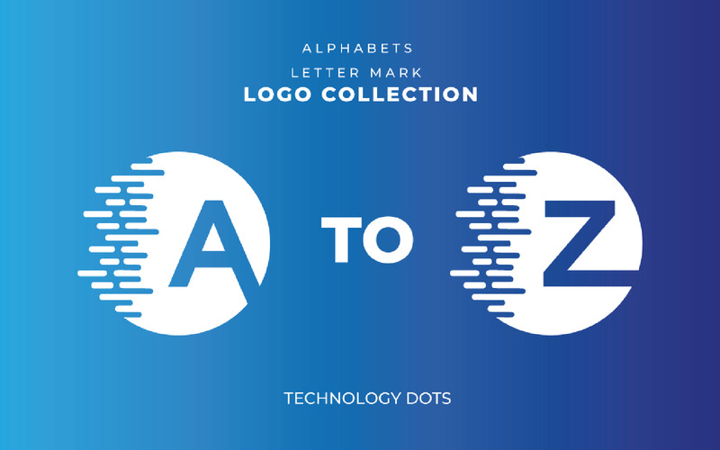 Colección de logotipos de marcas de letras de tecnología de la a a la z - Características Imagen 1
