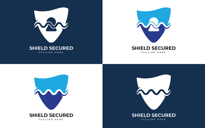 Šablona návrhu loga zabezpečení štítu - Features Image 1