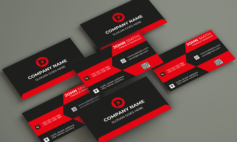 Stylish Business Card Template - Features Image 1