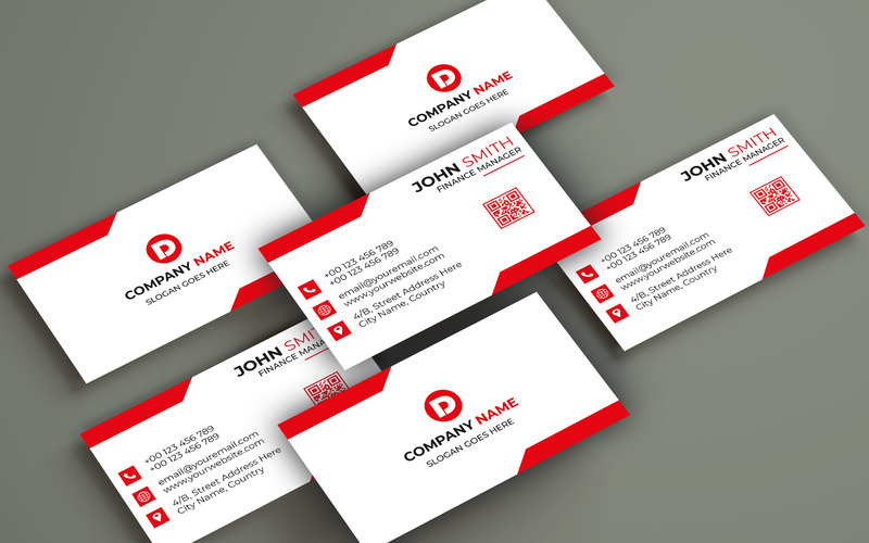 Decent Business Card Design Template - Features Image 5
