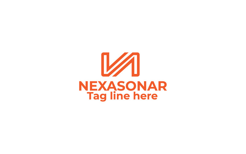 Nexasonar N Minimalist Letter Logo Design Template - Features Image 1