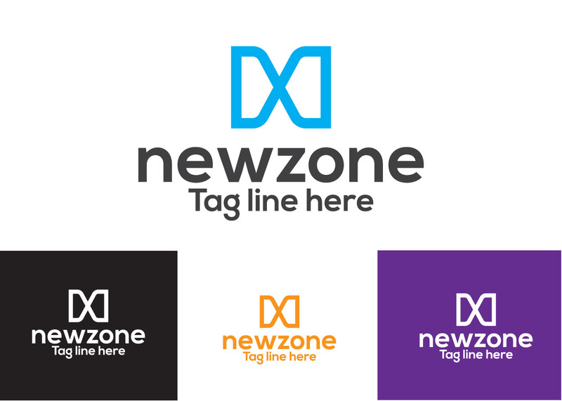 Newzone N Letter Logo Design Template - Features Image 1