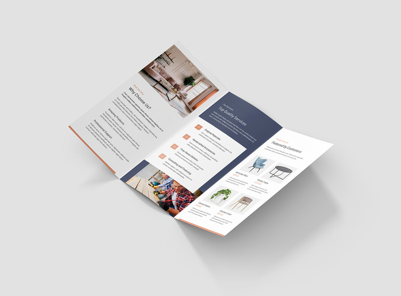 Brochure Meubelbedrijf Tri-Fold - Features Image 3