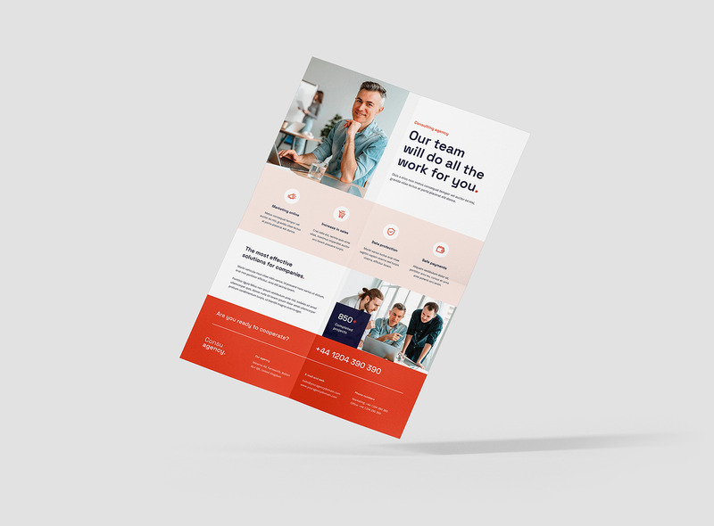Consulting Agency Flyer Template - Features Image 2
