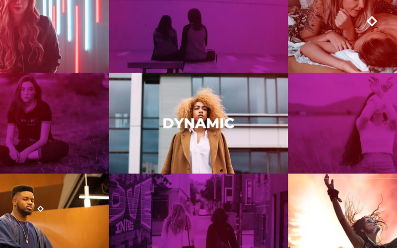 Nuovo modello Trendy Dynamic Media Opener Slideshow Premiere Pro - Caratteristiche Immagine 1