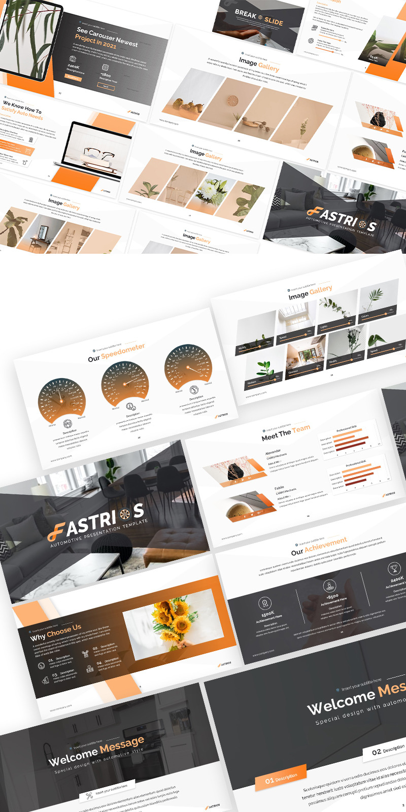 Fastrios Automotive Powerpoint Template - Features Image 1