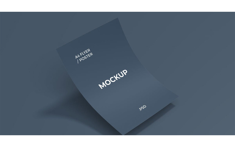 A4 Flyer Mockup - A4 Flyer Mockup - Features Image 1