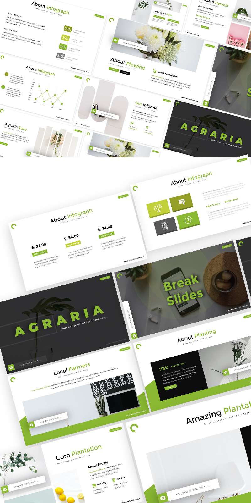 Agraria Powerpoint Template - Features Image 1