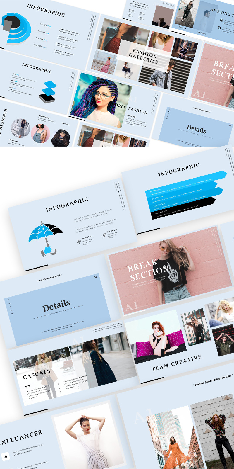 Details Fashion Powerpoint Template - Features Image 1