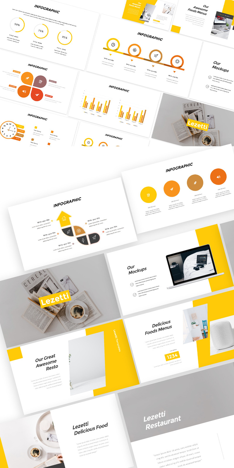 Lezetti Food Powerpoint Template - Features Image 1