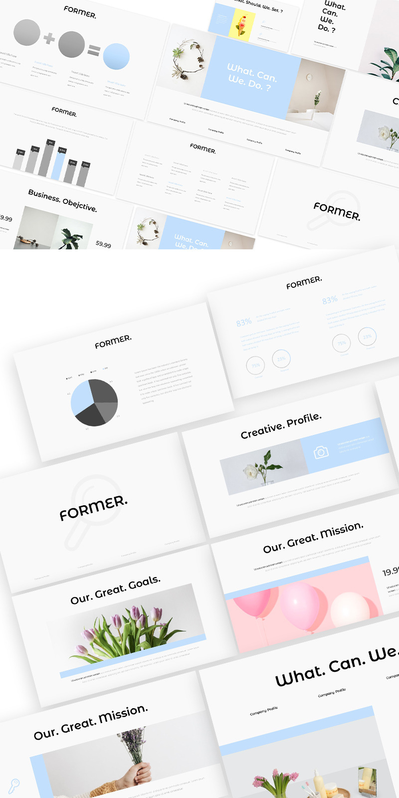 Former Company Google Slides Template - Features Image 1