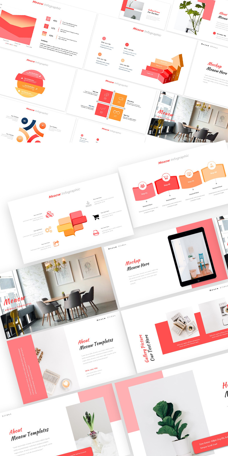 Meaow Animal Google Slides Template - Features Image 1