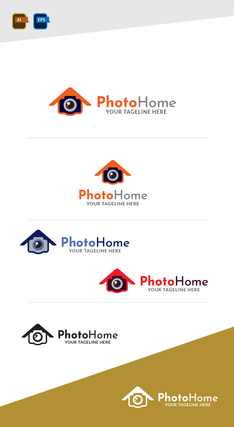 Шаблон дизайну логотипу для дому - Features Image 1