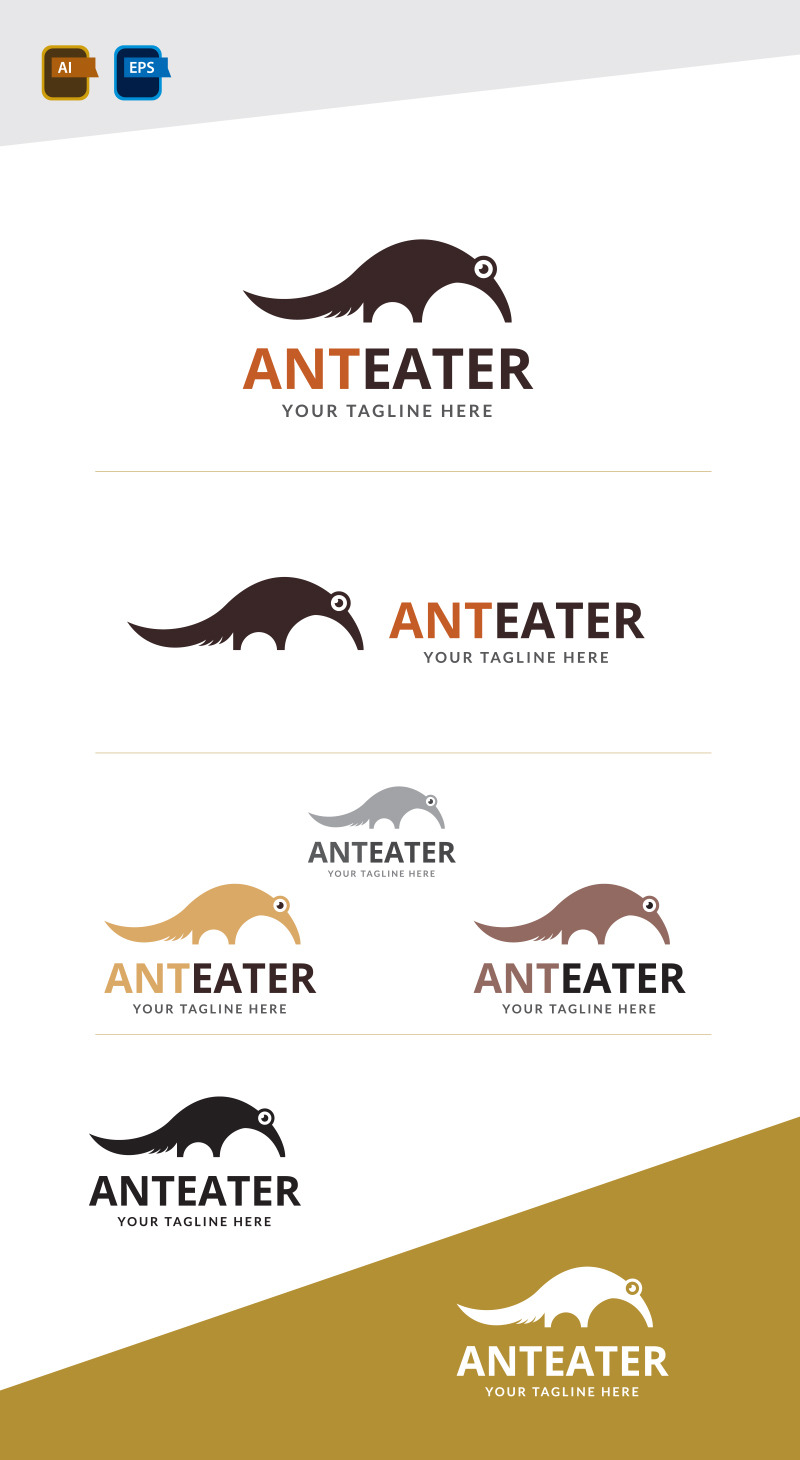 Шаблон оформлення логотипу ANT EATER - Features Image 1