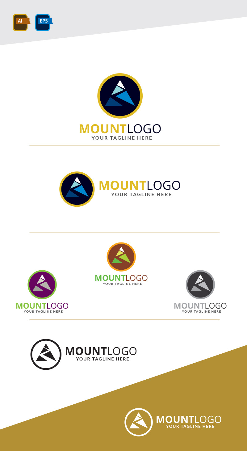 Modelo de design de LOGOTIPO DE MONTAGEM - Features Image 1