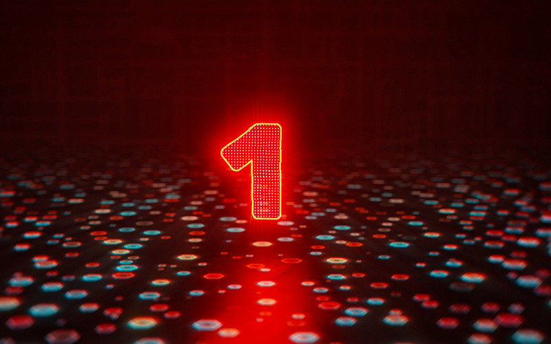 Glitch Countdown Logo Intro - Features Image 1