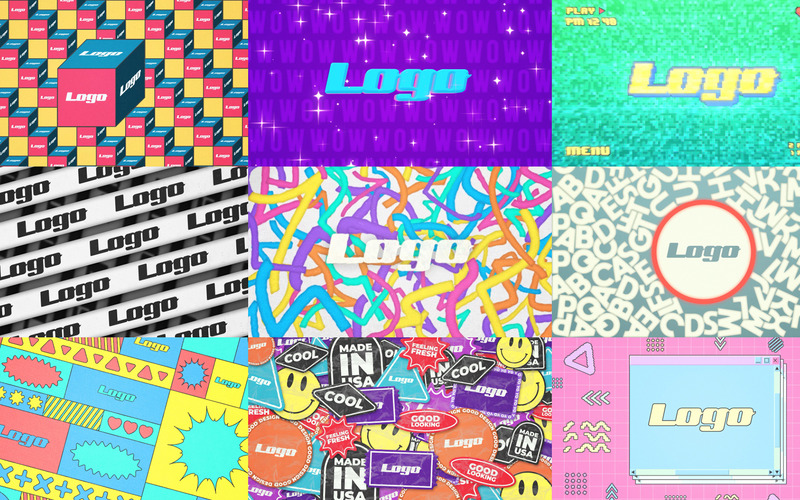 Colorful Pages Logo Reveal - MOGRT - Features Image 1