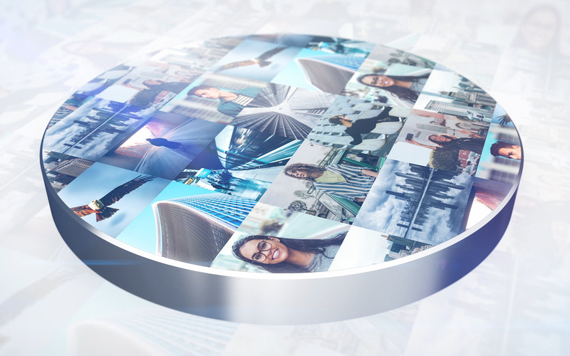 Multiscreen 3D Logo Intro - MOGRT - Features Image 1
