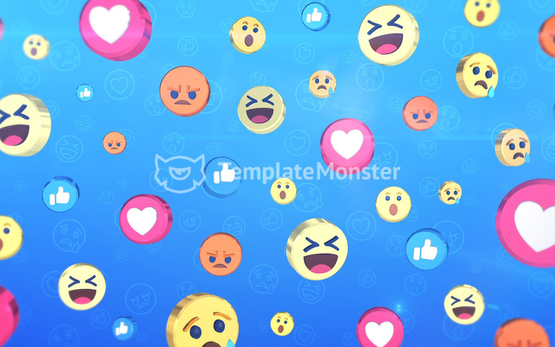 Social Media Emoji Background Loop 2 - Caratteristiche Immagine 1