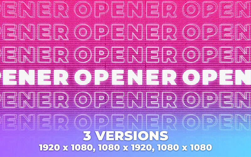 Dynamic Instagram Colorful Opener 273221 TemplateMonster