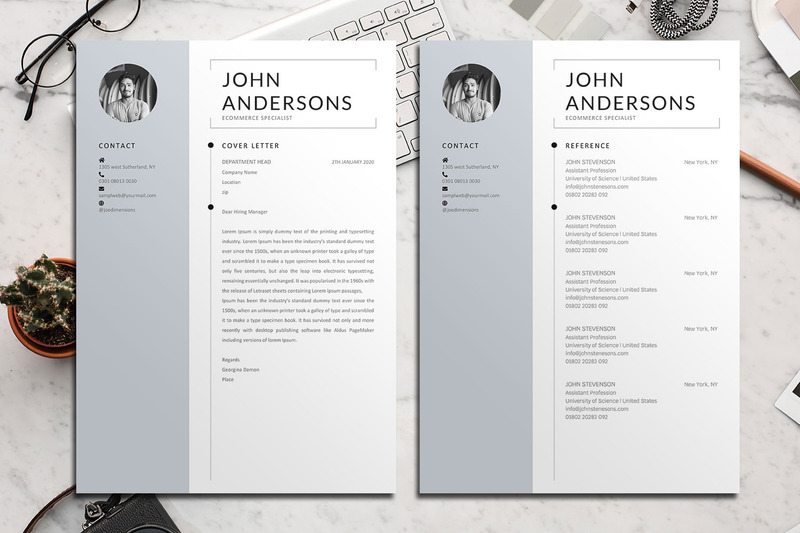 Resume Template-John Anderson - Features Image 2