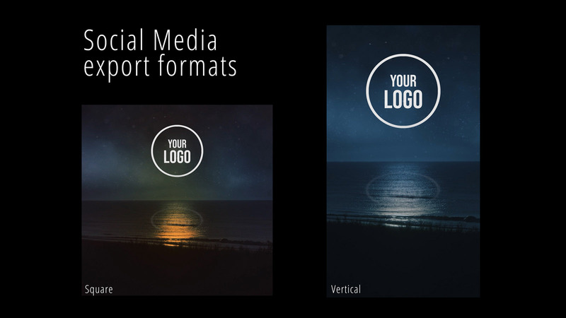 Ocean At Night Logo Reveal - Features Image 6