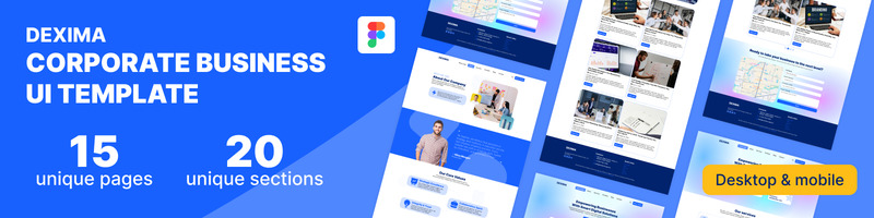 DEXIMA – Modern företagsgränssnittsmall - Features Image 1
