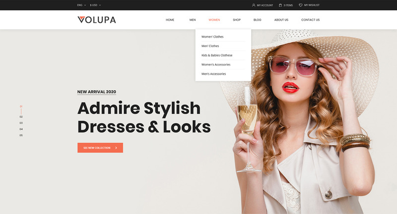 Volupa e-handel PSD-mall - Features Image 17