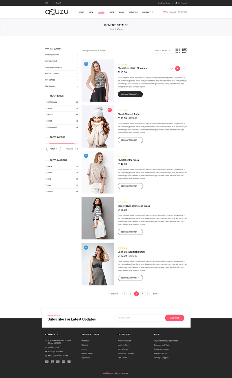 Szablon PSD Azuzu eCommerce - Obraz funkcji 5