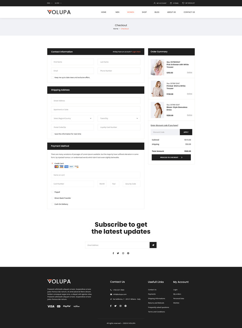 Volupa e-handel PSD-mall - Features Image 8