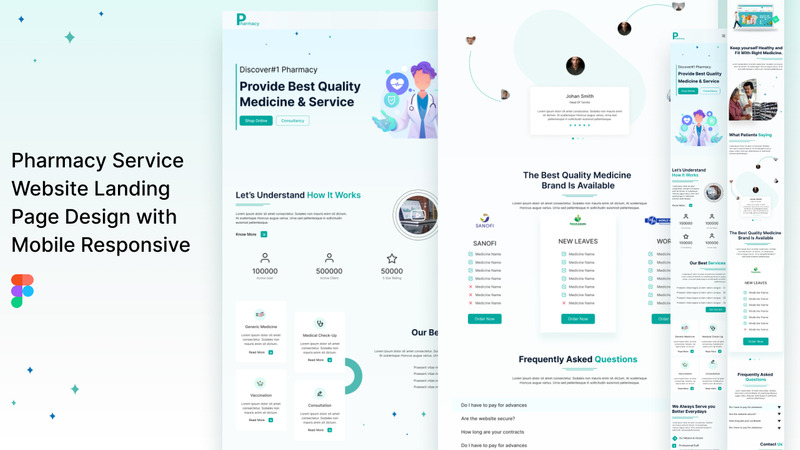 Design av apotekstjänstens målsida - Features Image 1