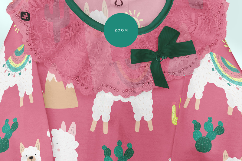 Kislány Onesie makett - Features Image 6