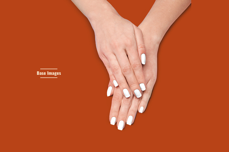 Set di mockup quadrati per nail art in gel - Caratteristiche Immagine 6