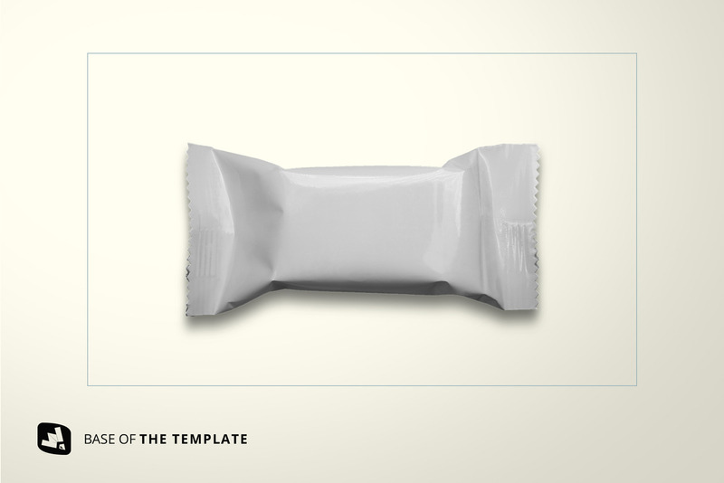 Mockup di imballaggio Taffy vista dall'alto - Caratteristiche Immagine 8