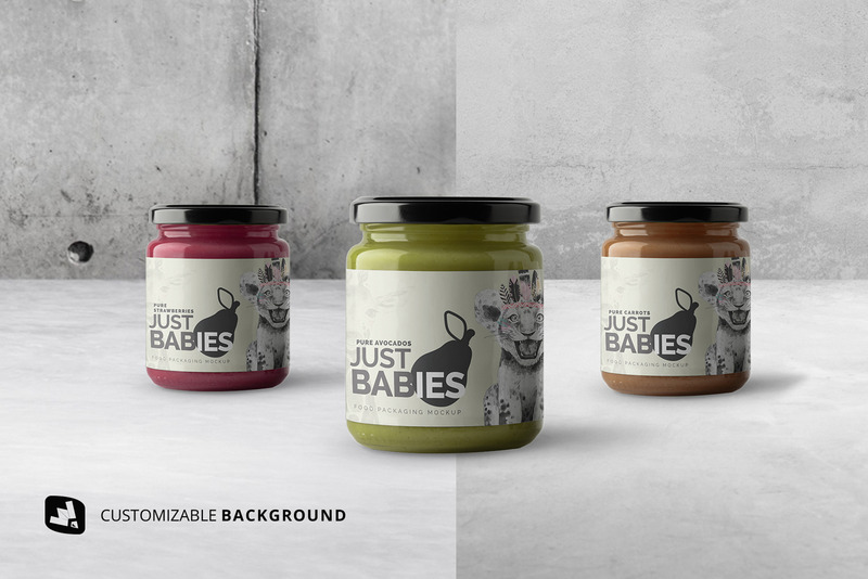 Organik Bebek Maması Paketleme Mockup - Features Image 5