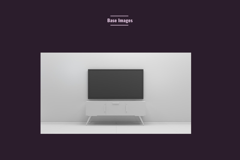 Tv Unit & Wallpaper Scene Mockup - Features Image 6