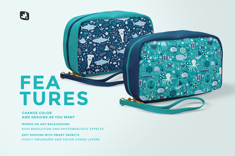Front View Travel Kit Mockup - Features Image 7