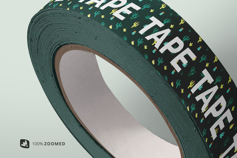 Themed Washi Tape Roll Mockup - Features Image 5