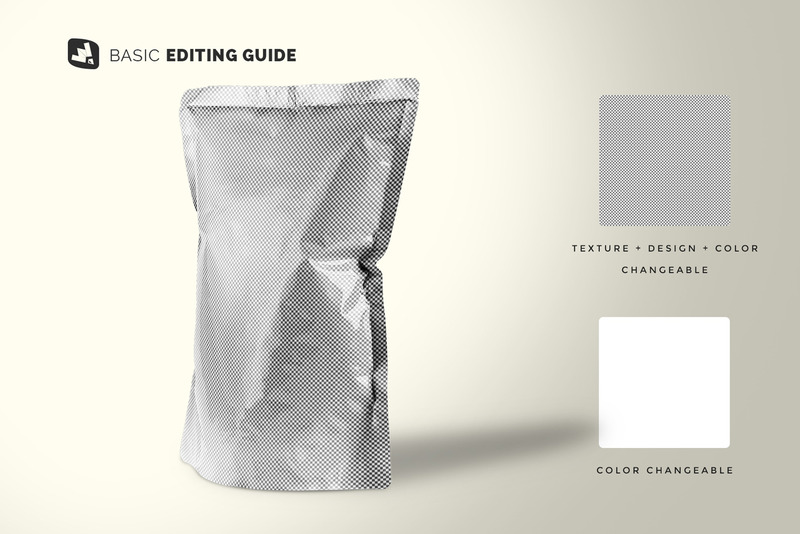Doypack Snacks Packaging Mockup - Features Image 7